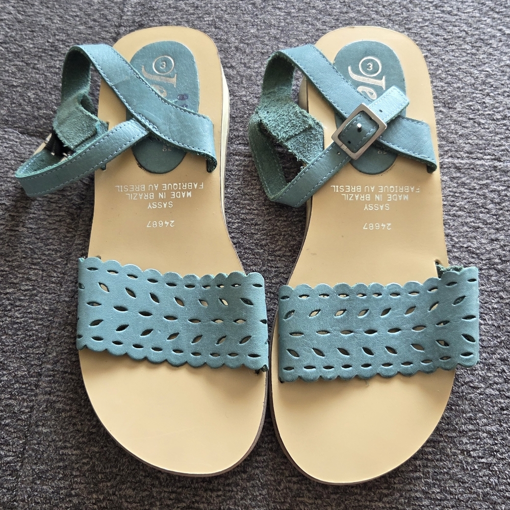 New Condition Jessie Made In Brazil Sandals. Fits Womens 5.5.